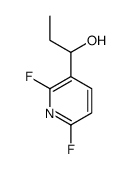 1-(2,6-difluoropyridin-3-yl)propan-1-ol Structure