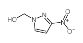 (3-硝基-1H-吡唑-1-基)甲醇结构式