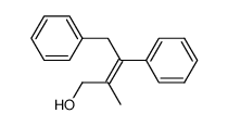 (E)-3,4-diphenyl-2-methyl-2-buten-1-ol Structure