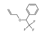 (1-(allyloxy)-2,2,2-trifluoroethyl)benzene Structure