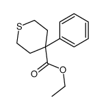 ethyl 4-phenylthiane-4-carboxylate Structure