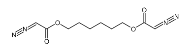 Diazo-acetic acid 6-(2-diazo-acetoxy)-hexyl ester结构式