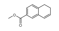 5,6-dihydro-naphthalene-2-carboxylic acid methyl ester Structure