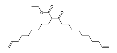 2-non-8-enyl-3-oxo-tridec-12-enoic acid ethyl ester结构式