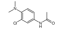 acetic acid-(3-chloro-4-dimethylamino-anilide) Structure