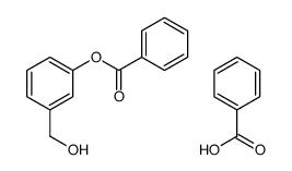 benzoic acid,[3-(hydroxymethyl)phenyl] benzoate Structure