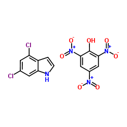 4-6 DICHLOROINDOLE PICRATE structure