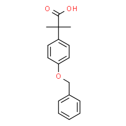 2-(4-(苄氧基)苯基)-2-甲基丙酸图片