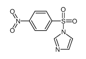 1-(4-nitrophenyl)sulfonylimidazole Structure