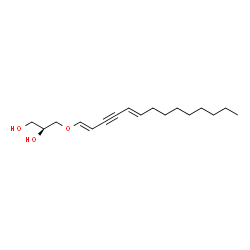 (2S,5Z,9Z)-4-Oxa-5,9-octadecadien-7-yne-1,2-diol picture