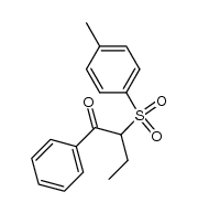 1-phenyl-2-tosylbutan-1-one Structure