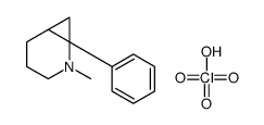 5-methyl-6-phenyl-5-azabicyclo[4.1.0]heptane,perchloric acid结构式