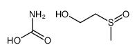 carbamic acid,2-methylsulfinylethanol结构式