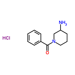 (3-Amino-1-piperidinyl)(phenyl)methanone hydrochloride (1:1)图片