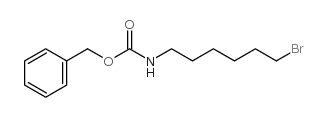 (6-溴己基)氨基甲酸苄酯结构式