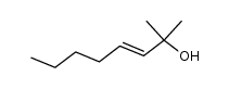 2-methyl-oct-3-en-2-ol Structure