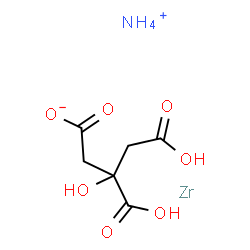 zirconium citrate, ammonium complex picture