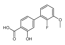 4-(2-fluoro-3-methoxyphenyl)-2-hydroxybenzoic acid Structure