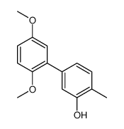 5-(2,5-dimethoxyphenyl)-2-methylphenol结构式