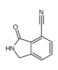 3-氧代异二氢吲哚-4-甲腈结构式