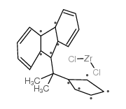 Isopropylidene(cyclopentadienyl-9-fluorenyl) zirconium dichloride picture