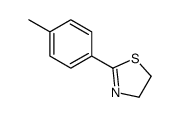 2-(4-methylphenyl)-4,5-dihydro-1,3-thiazole结构式
