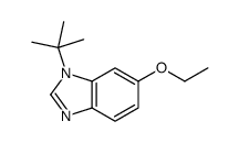 1-(tert-Butyl)-6-ethoxy-1H-benzo[d]imidazole structure