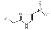 2-ethyl-4-nitro-1H-imidazole Structure