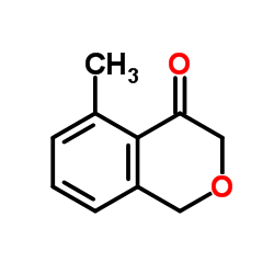 5-Methyl-1H-isochromen-4(3H)-one Structure