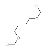 Butane, 1,4-bis (chloromethoxy)- structure