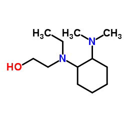 2-{[2-(Dimethylamino)cyclohexyl](ethyl)amino}ethanol结构式