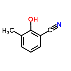 2-Hydroxy-3-methylbenzonitrile structure