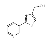 (2-pyridin-3-yl-1,3-thiazol-4-yl)methanol Structure
