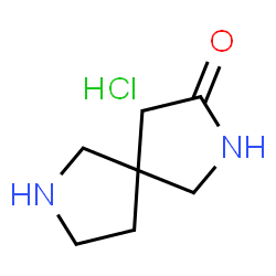 2,7-Diazaspiro[4.4]nonan-3-one hydrochloride Structure