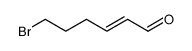6-bromohex-2-enal结构式
