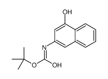 3-(tert-Butoxycarbonylamino)-α-naphthol structure