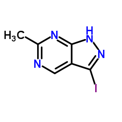 3-Iodo-6-methyl-1H-pyrazolo[3,4-d]pyrimidine Structure