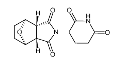 2-(2,6-dioxo-piperidin-3-yl)-hexahydro-4,7-epioxido-isoindole-1,3-dione Structure