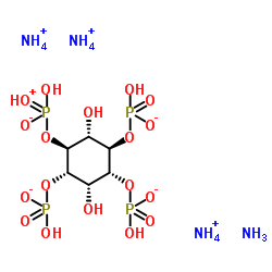 D-myo-Inositol-1,3,4,6-tetraphosphate (ammonium salt)结构式