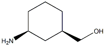 (1R,3S)-3-Amino-cyclohexyl-methanol Structure