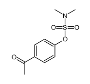 4-acetylphenyl N,N-dimethylsulfamate结构式