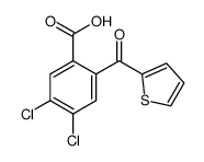 4,5-dichloro-2-(thiophene-2-carbonyl)benzoic acid Structure