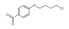 1-(4-nitrophenoxy)-butylchloride Structure