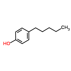 4-Pentylphenol structure