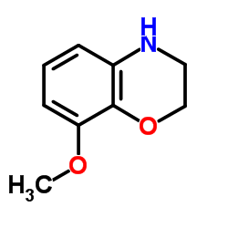 8-Methoxy-3,4-dihydro-2H-1,4-benzoxazine structure
