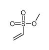 Ethenesulfonic acid methyl ester structure