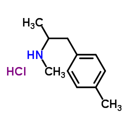 4-Methylmethamphetamine (hydrochloride) Structure