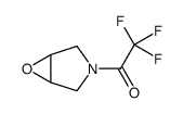 6-Oxa-3-azabicyclo[3.1.0]hexane, 3-(trifluoroacetyl)- (9CI) Structure
