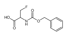 DL-N-Benzyloxycarboynl-β-fluoranilin结构式