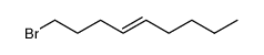 (E)-1-Bromo-4-nonene Structure